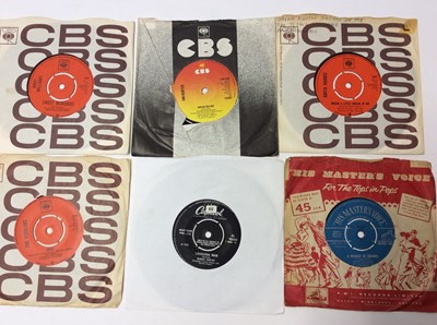 Lot 1071 - Approximately 150 single records including Jackie Wilson, Dionne Warwick, Chubby Checker, Richard Harris, The Peddlers, Johhny Cash, Manfred Mann, Ian Hunter, Mary Robbins, Del Shannon, Freddie Can...
