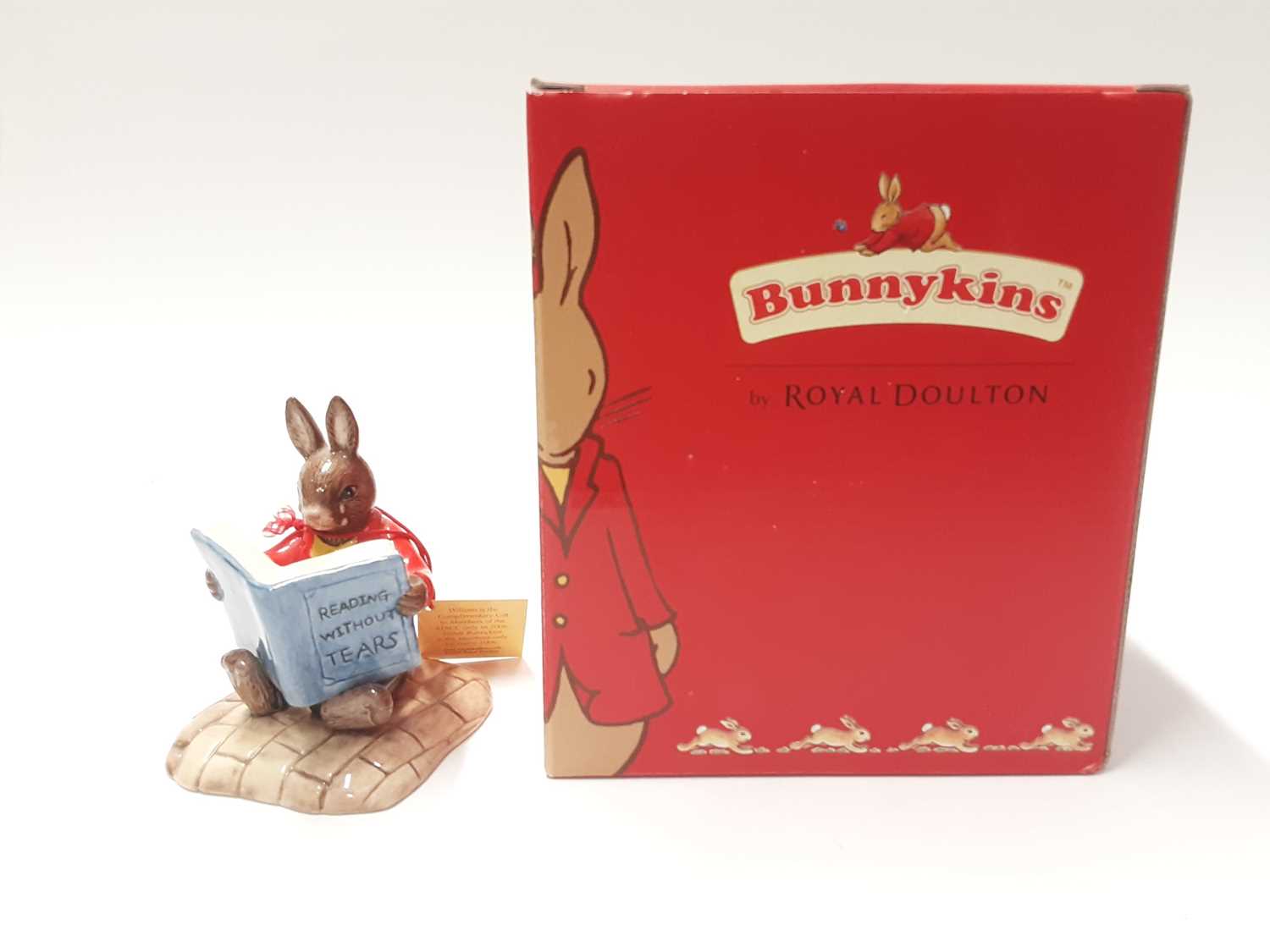 Lot 127 - Royal Doulton Bunnykins Collectors Club William Reading Without Tears DB401, boxed