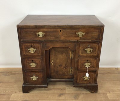 Lot 1482 - George I walnut desk