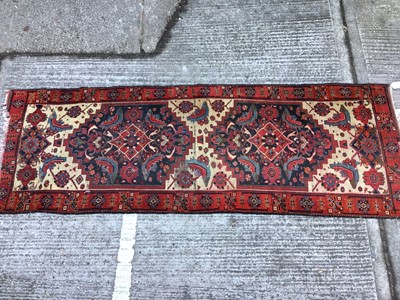 Lot 1009 - Highly unusual Persian runner