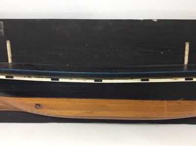 Lot 5 - Good Quality reproduction Ships Half Hull- Iolanthe, Fitch Beale & Co, 1851, 127 x 30cm