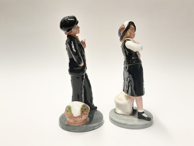 Lot 26 - Two Royal Doulton figures - Pearly Boy HN2767 and Pearly Girl HN2769