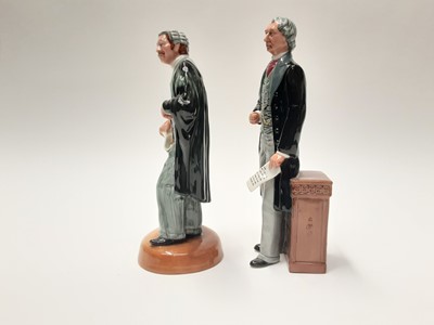 Lot 33 - Two Royal Doulton figures - The Lawyer HN3041 and Statesman HN2859