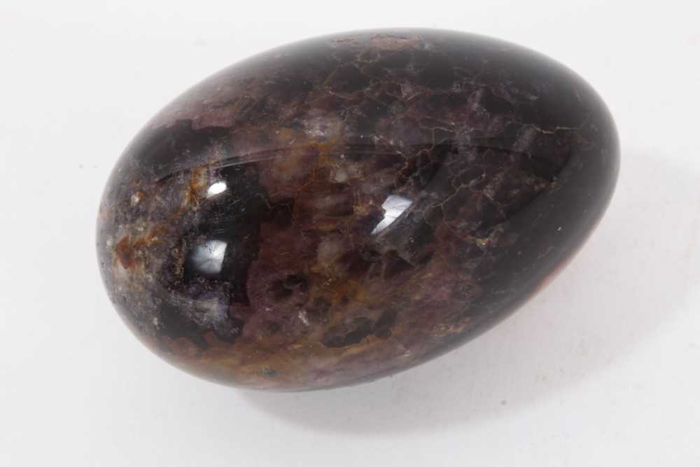 Lot 710 - Blue John egg