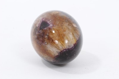 Lot 710 - Blue John egg