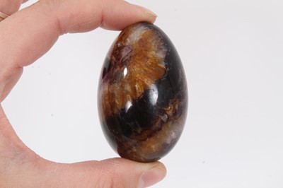 Lot 710 - Blue John egg