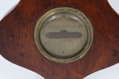 Lot 619 - Mid 19th century banjo barometer