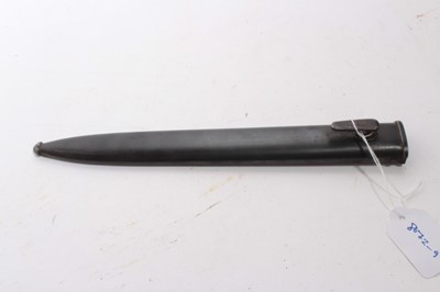 Lot 853 - Turkish Mauser Bayonet in scabbard