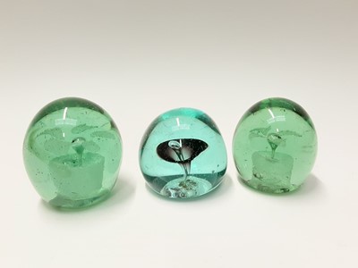 Lot 178 - Three various Victorian Glass Paperweights (3)