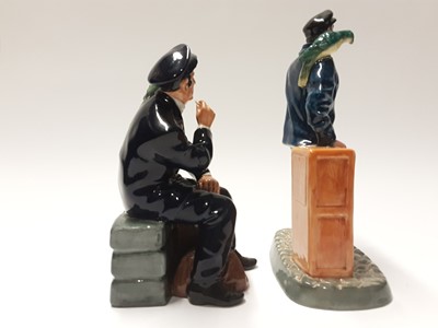 Lot 141 - Two Royal Doulton figures - All Aboard HN2940 and Shore Leave HN2254