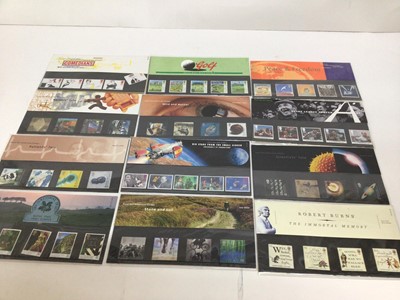 Lot 740 - Stamps 2 boxes containing GB 1st Day Covers presentation packs, Postal Strike Mail, Commonwealth Omnibus 1973 Royal Wedding, Japanese Presentation folder etc (Qty)