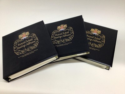 Lot 747 - Stamps 3 Royal Mail albums containing mint collection of post decimalisation issue, commemoratives and definitives 1971-2012 (3 albums)