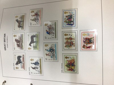 Lot 747 - Stamps 3 Royal Mail albums containing mint collection of post decimalisation issue, commemoratives and definitives 1971-2012 (3 albums)