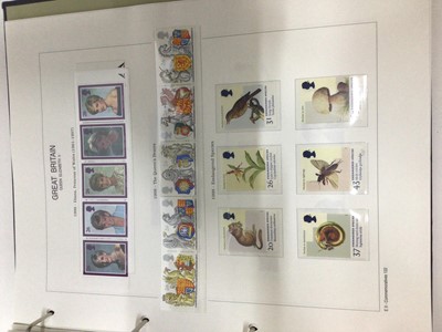 Lot 747 - Stamps 3 Royal Mail albums containing mint collection of post decimalisation issue, commemoratives and definitives 1971-2012 (3 albums)