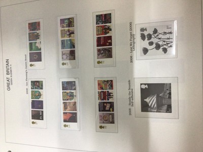 Lot 747 - Stamps 3 Royal Mail albums containing mint collection of post decimalisation issue, commemoratives and definitives 1971-2012 (3 albums)
