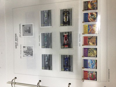 Lot 747 - Stamps 3 Royal Mail albums containing mint collection of post decimalisation issue, commemoratives and definitives 1971-2012 (3 albums)