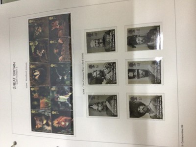 Lot 747 - Stamps 3 Royal Mail albums containing mint collection of post decimalisation issue, commemoratives and definitives 1971-2012 (3 albums)