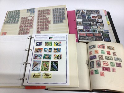 Lot 748 - Stamps World selection in albums and stockbooks mostly remaindered and junior collections (qty)