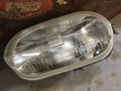 Lot 1254 - Pair of Jaguar XJS headlamps in excellent original condition