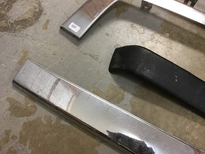 Lot 1255 - Selection of Jaguar XJS bumper parts in good condition