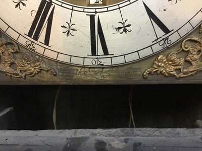 Lot 618 - Late 17th century long case clock