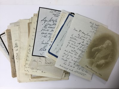 Lot 784 - Interesting collection of historic letters and ephemera