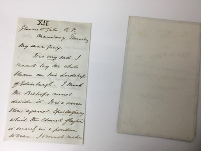 Lot 784 - Interesting collection of historic letters and ephemera