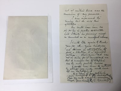 Lot 784 - Interesting collection of historic letters and ephemera