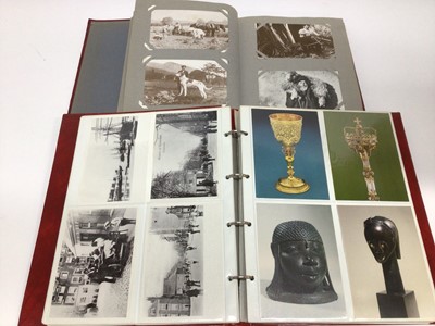 Lot 785 - Postcards - modern collection in twelve albums plus some PHQ cards.