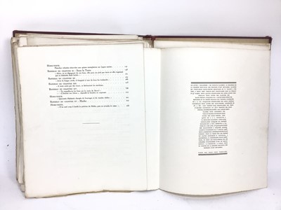 Lot 1304 - Gustavo Flaubert - Salambo illustrated by William Walcot, signed and inscribed 'to my friend Riley W. Walcot, Sept 1926, limited edition with numerous etchings