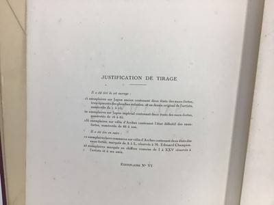 Lot 1304 - Gustavo Flaubert - Salambo illustrated by William Walcot, signed and inscribed 'to my friend Riley W. Walcot, Sept 1926, limited edition with numerous etchings