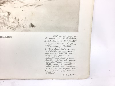 Lot 1304 - Gustavo Flaubert - Salambo illustrated by William Walcot, signed and inscribed 'to my friend Riley W. Walcot, Sept 1926, limited edition with numerous etchings