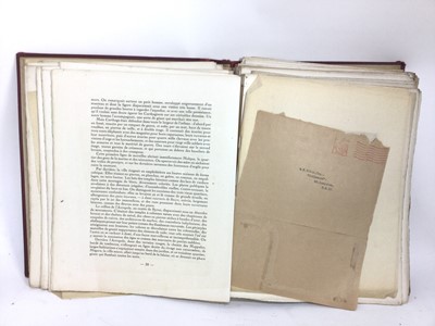 Lot 1304 - Gustavo Flaubert - Salambo illustrated by William Walcot, signed and inscribed 'to my friend Riley W. Walcot, Sept 1926, limited edition with numerous etchings