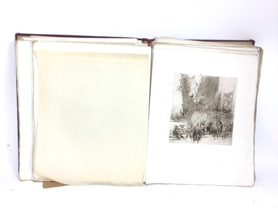 Lot 1304 - Gustavo Flaubert - Salambo illustrated by William Walcot, signed and inscribed 'to my friend Riley W. Walcot, Sept 1926, limited edition with numerous etchings
