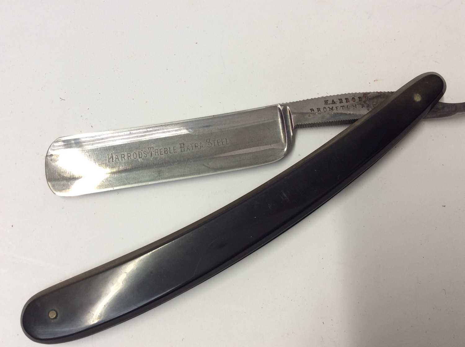 Lot 1096 - Set of four early 20th Century Cut throat