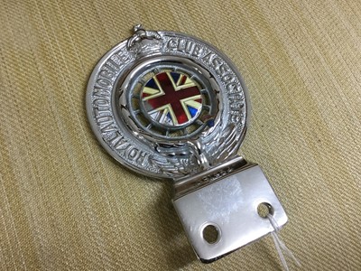 Lot 1280 - Royal Automobile Club Associate members badge, numbered N81452 by D.G. Collins Ltd