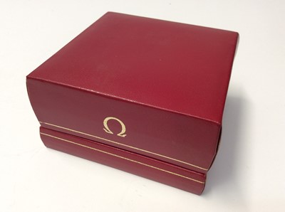 Lot 543 - Selection of antique and later empty jewellery boxes including Omega watch box