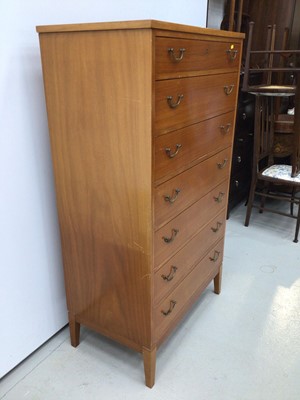 Lot 90 - Vintage Heals tall chest of drawers