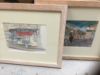 Lot 278 - Two Hugh Webster (contemporary) watercolours, together with seven signed prints