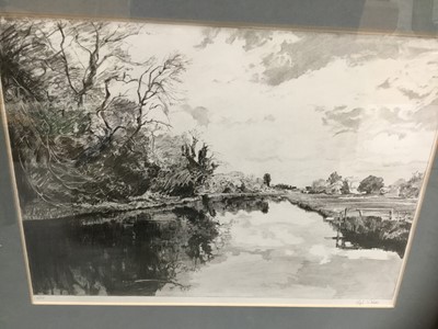 Lot 278 - Two Hugh Webster (contemporary) watercolours, together with seven signed prints