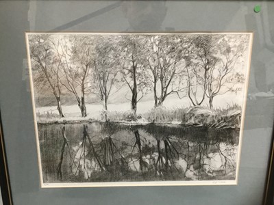 Lot 278 - Two Hugh Webster (contemporary) watercolours, together with seven signed prints