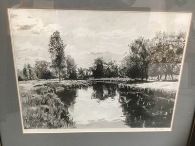 Lot 278 - Two Hugh Webster (contemporary) watercolours, together with seven signed prints