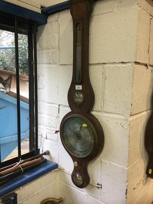 Lot 479 - Victorian mahogany cased barometer