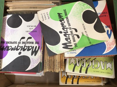 Lot 880 - Three boxes of Magic Magazines including The Gen, The Magic Wand, The Magicram etc.