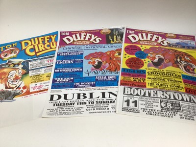 Lot 875 - Circus Posters (x75) including Bertram Mills, Carters, Duffy's, Vegas and others.