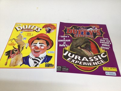 Lot 875 - Circus Posters (x75) including Bertram Mills, Carters, Duffy's, Vegas and others.