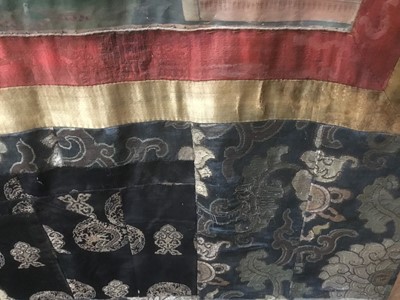 Lot 864 - Early Tibetan thangka together with a related framed letter