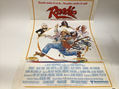 Lot 829 - Film Posters Original Large Crocodile Dundee, US Style B Roadie and US One Sheet One More Time.