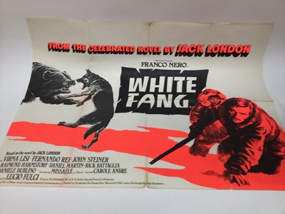 Lot 830 - Film Posters Original US One Sheet Turner and Hooch, The Adventures of Baron Munchausen and White Fang.