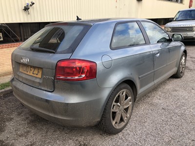 Lot 1202 - 2010 Audi A3 2.0 TDi Sport 3dr, manual Reg. No. YC10 FZJ, finished in Grey with cloth interior, MOT until 15th March 2021, mileage at circa. 110,000  
N.B. V5 and Keys present